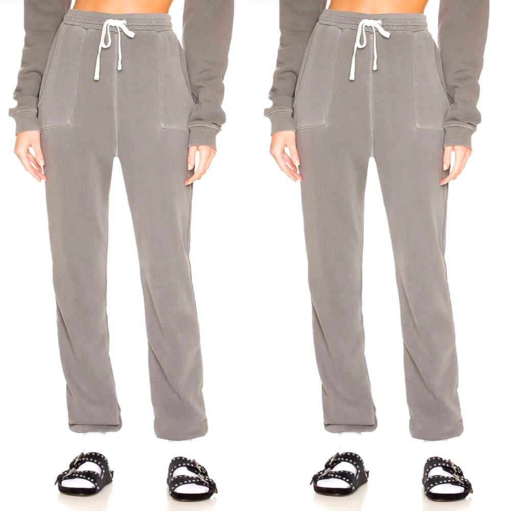 Revolve Tularosa Cotton Sweatpants Organic Benny Jogger Grey Size XXS NEW $158